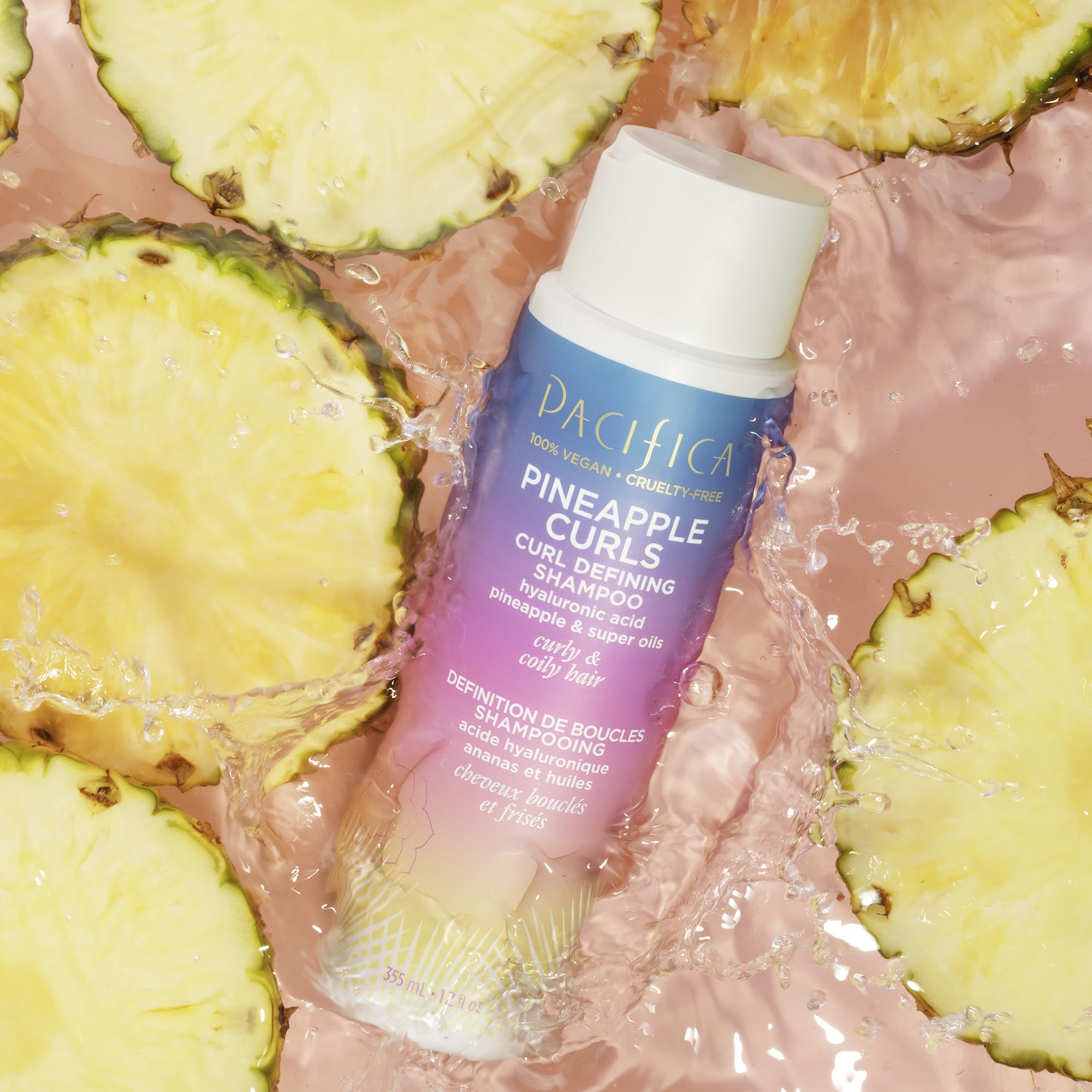 PACIFICA Curls Defining Shampoo, Pineapple 12 Fl Oz
